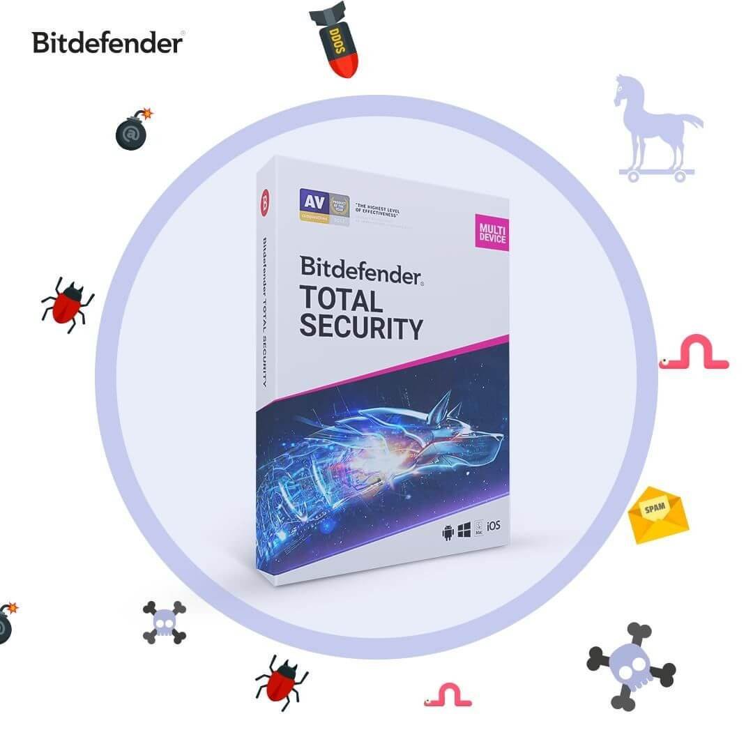 bitdefender total security 2021 features