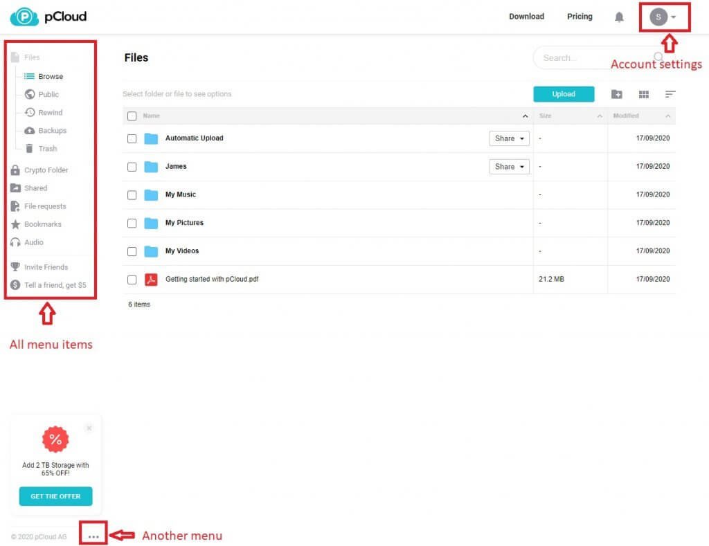 pCloud Review 2022 - A Reliable Cloud Storage Service - Cloudzat